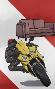 Two Wheels, One Sofa