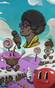 Disco Queen in Candy Land