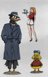 Duck Detective: The Missing Woman