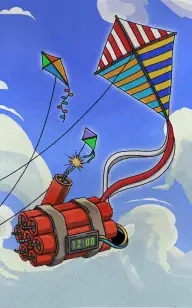 Explosive Up with the Wind