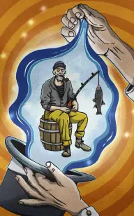 Fisherman in the Hat