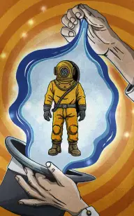 A Magician's Trusty Swimmer