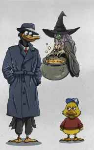 Duck Detective: The Missing Witch