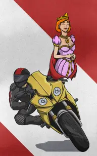 Two Wheels, One Princess