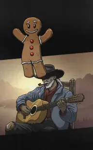 A Cowboy's Singing Cookie