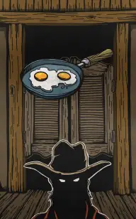 Black Hat Frying Pan