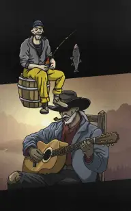 A Cowboy's Singing Sailor