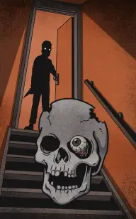 A Knife and the Skeleton