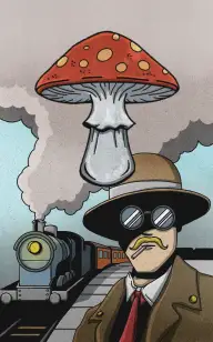 Dead Mushroom on Platform 22