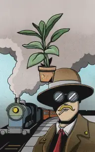 Crime on the Plant Pot Express