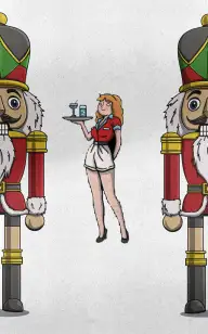 Waitress Nutcrackers