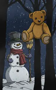 A Frosty Stuffed Toy