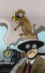 Crime on the Ape Express