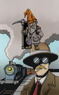 Dead Dwarf on Platform 22