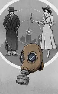 The Mystery Gas Mask Assassin