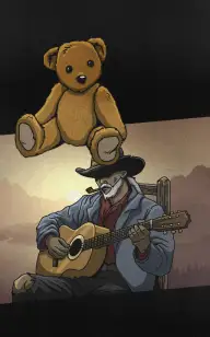 A Cowboy's Singing Teddy Bear