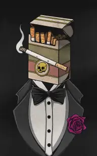 Cigarette in a Suit
