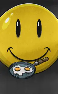 Big Grin Frying Pan