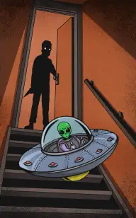 A Deranged Killer and His Martian