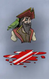 Captain Bleeding to Death