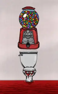 Bubble Gum Blood Bath