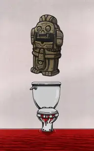 Bathroom Carnage: Kill the Artifact