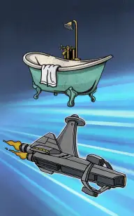 The Bathtub Space Drifter