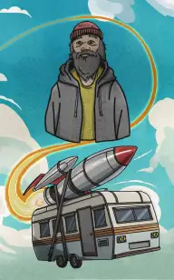 Rocket Hitchhiker