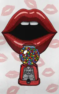 Bubble Gum in My Mouth