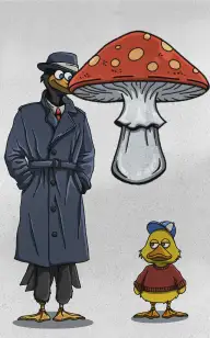 Duck Detective: The Missing Mushroom