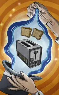 A Magician's Trusty Appliance