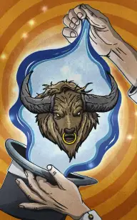 A Magician's Trusty Bull