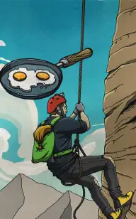 Breakfast  on Top of the World