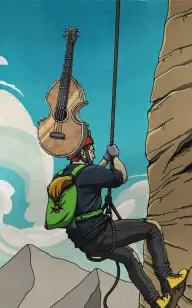 Climbing Guitar Mountain