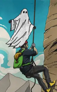 Climbing Ghost Mountain