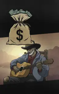 A Cowboy's Singing Cash