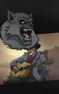 A Cowboy's Singing Werewolf