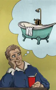 Bath Lost in Thoughts