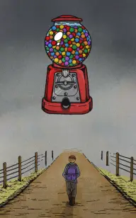 The Bubble Gum Walks Alone