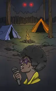 A Scary Singer in the Tent