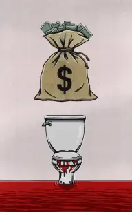 A Dead Cash in Stall 66