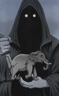 The Elephant, His Prey