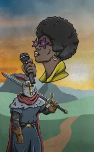 A Knight's Path to His Disco Queen