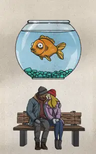 A Seat for Our Fish Bowl