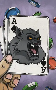 The Wolf Joker Card