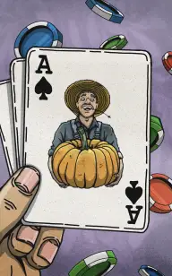 The Pumpkin Joker Card