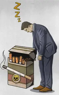 Cigarette Sleepwalking