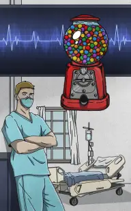 Dr. Lane's Chosen Gum Machine