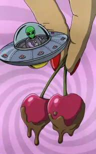 Chocolate Covered Spaceship