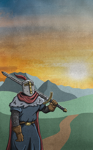 A Knight's Path to His Cowboy